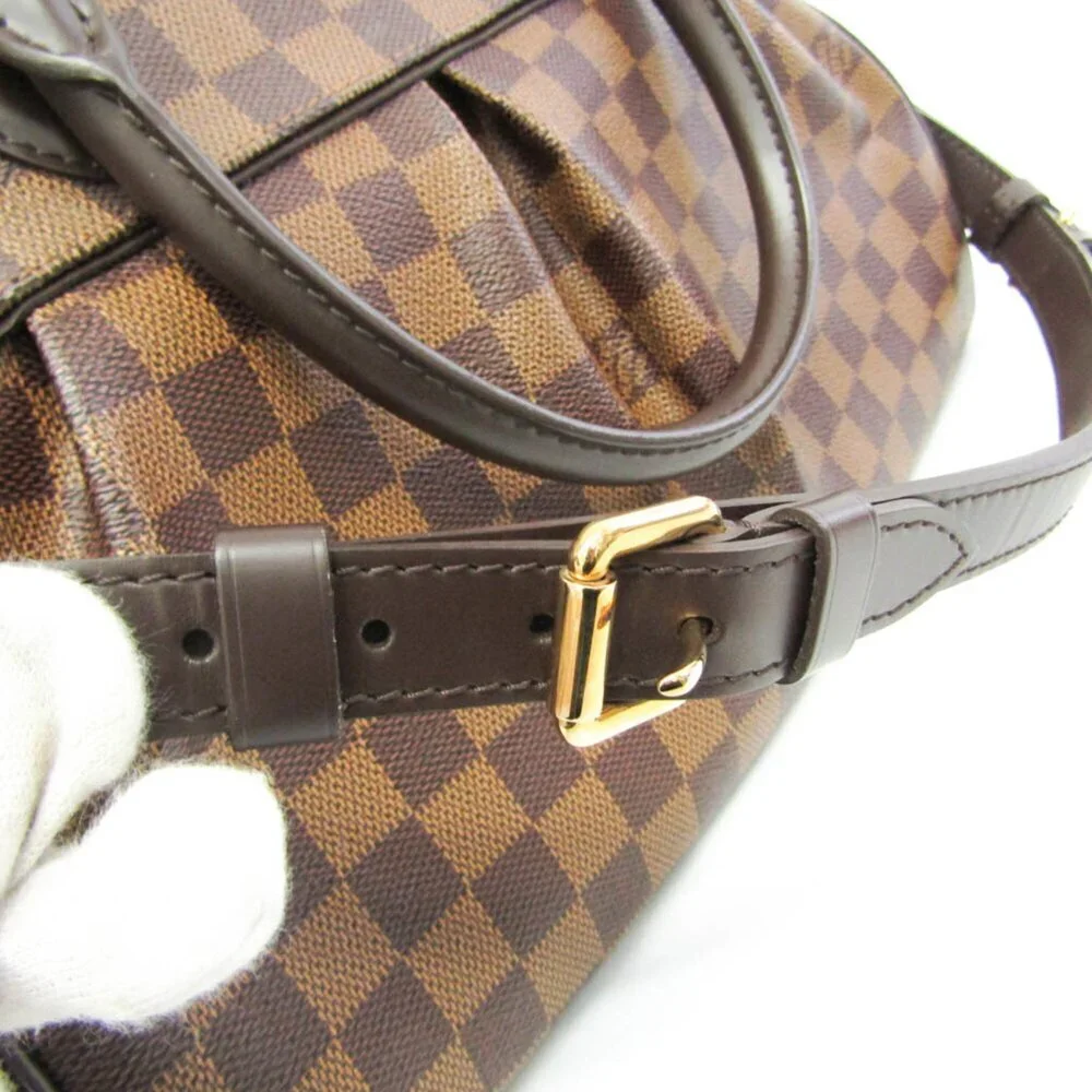LOUIS VUITTON Authentic Brown Damier Shoulder Bag - Picture 10 of 12